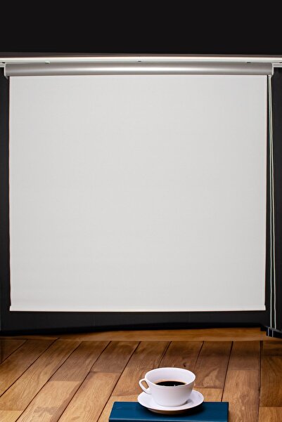 Rossa Home Concept Kalın Ithal Krem Mat Stor Perde