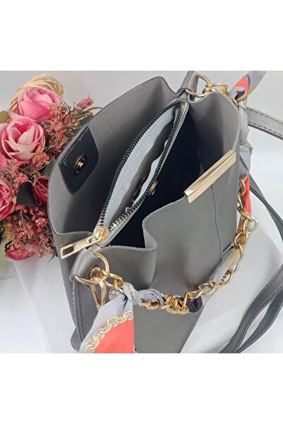 karanfil Ланцюговий аксесуар з м'якої шкіри, 3 секції, сумка на руку та через плече