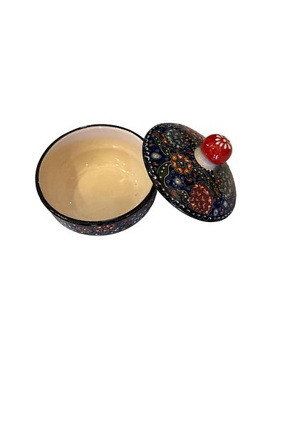 seymenbıçakçılık Stylish and Flashy Porcelain Sugar Bowl