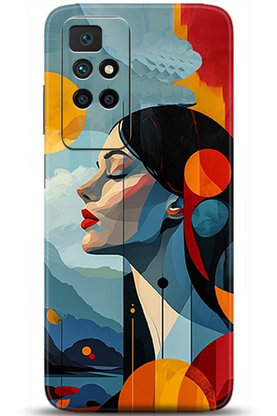 adveksiyon Xiaomi Redmi 10 Case Hd Printed Case - Followed Institution 5367