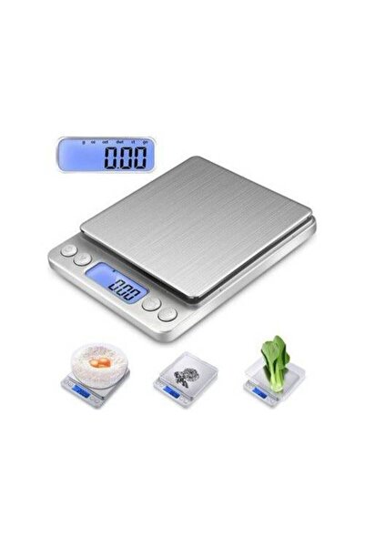 UcuzlukEvi Dijital Hassas Elektronik Taşınabilir Terazi Tartı 500 Gr 0.01 Gr ...