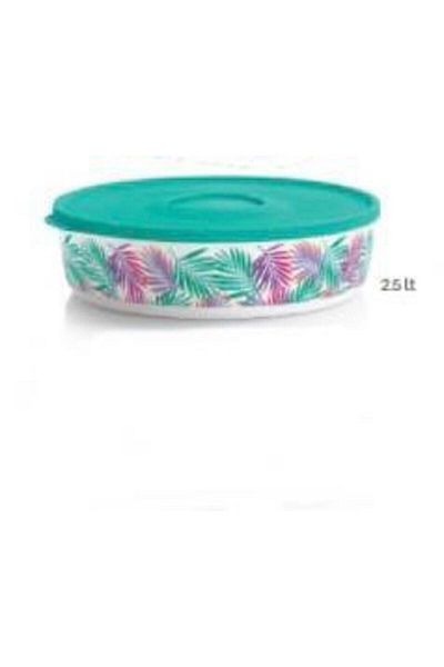 Tupperware Deluxe Tropical 2.25lt Storage Container