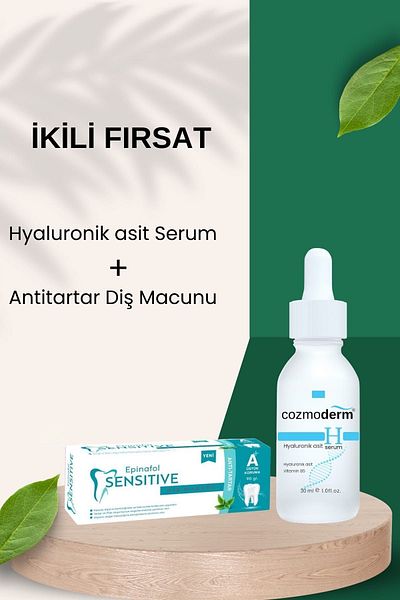 Epinafol Sensitive Toothpaste 90 gr Hyaluronic Acid 30 ml