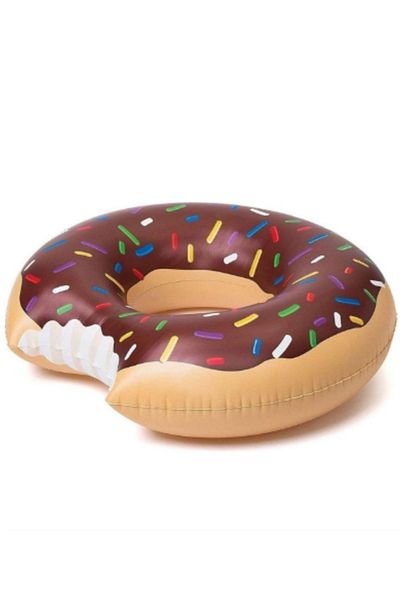 LRS STORE 90 cm Large Size Donut Bagel Inflatable Sea Pool Toy