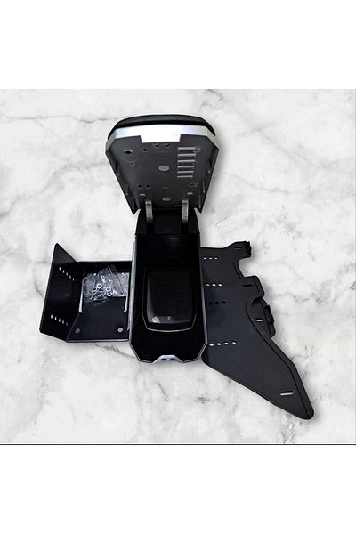 Natural Black Gray Luxury Universal Armrest - Sliding