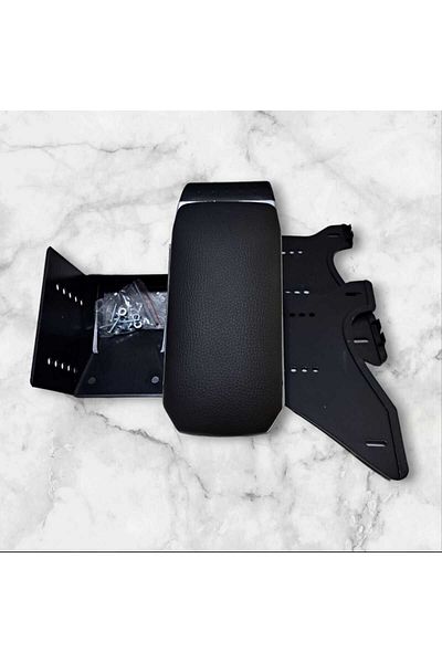 Natural Black Gray Luxury Universal Armrest - Sliding