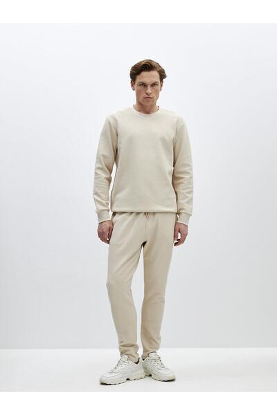 LC Waikiki LCW Casual Bisiklet Yaka Uzun Kollu Erkek Sweatshirt