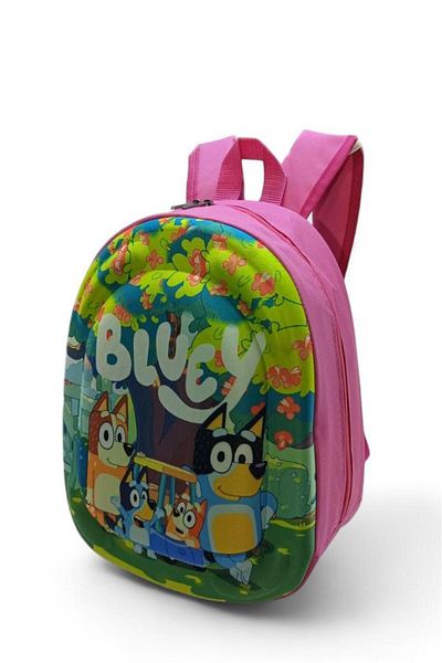 Baginn Geantă pentru copii pentru grădiniță cu relief 3D Bluey