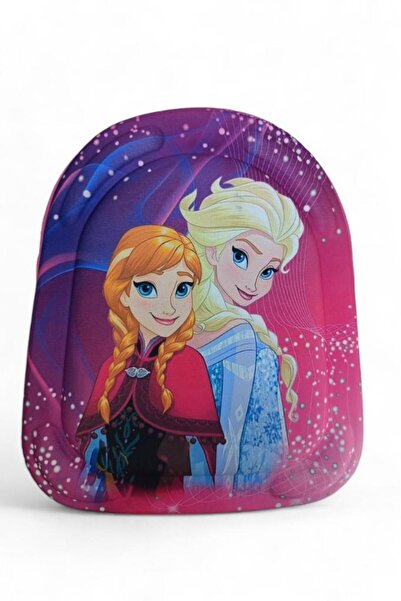 Baginn Σακίδιο πλάτης νηπιαγωγείου 3d ανάγλυφο Παιδική τσάντα νηπιαγωγείου Snow Queen Elsa