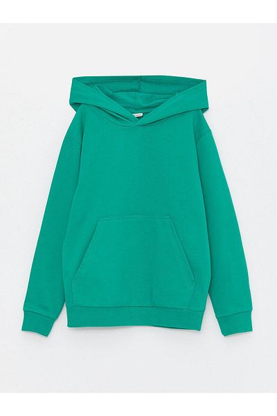 LC Waikiki Lcw Kids Boy Hoodie - Long Sleeve Basic Model