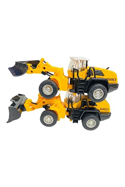 Ailenizin Oyuncakçısı Inşaat Seti Kepçe Kar Küreme 2li Metal Çocuk Mühendisli...