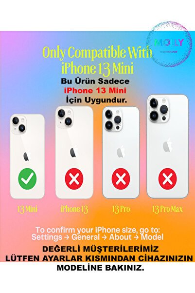 Molly iPhone 13 MİNİ İçin Gökyüzü Mavisi Liquid İçi Kadife Silikon Kılıf