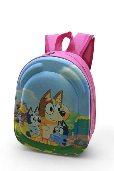 Baginn Geantă pentru copii pentru grădiniță cu relief 3D Bluey