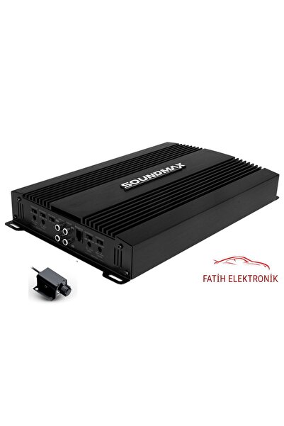 Soundmax Sx-3200.4ab 4 Kanal Oto Amplıfıkator