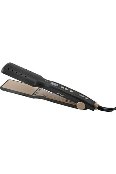 Grundig Hs 5176 Ionic Hair Straightener with Thick Argan Oil Coated Plate