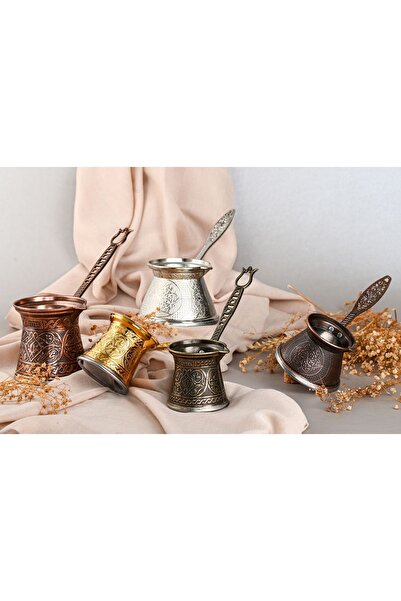 Aytek Sema Desenli Döküm Cezve 4 Kişilik- Mıknatıslı Ocaklara Uyumlu