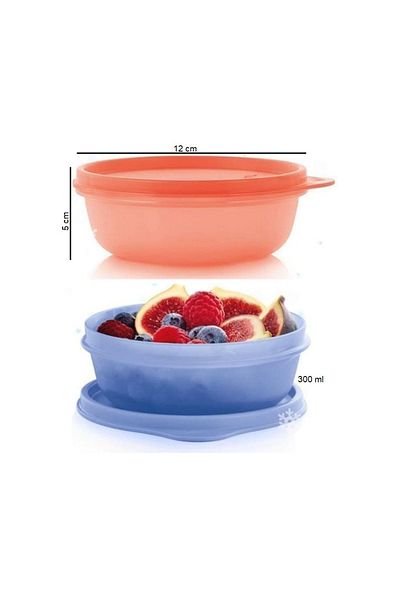 Tupperware Refrigerator Storage Container 2x300 ml Candy Containers