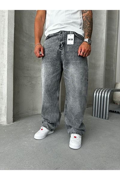 Mob Super Baggy Gray Pants