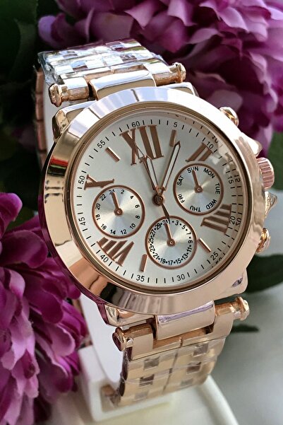 Spectrum Rose Gold Çelik Kordon Kadın Kol Saati