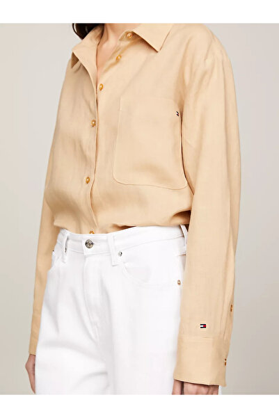 Tommy Hilfiger LINEN EASY FIT LS SHIRT Casual Shirts