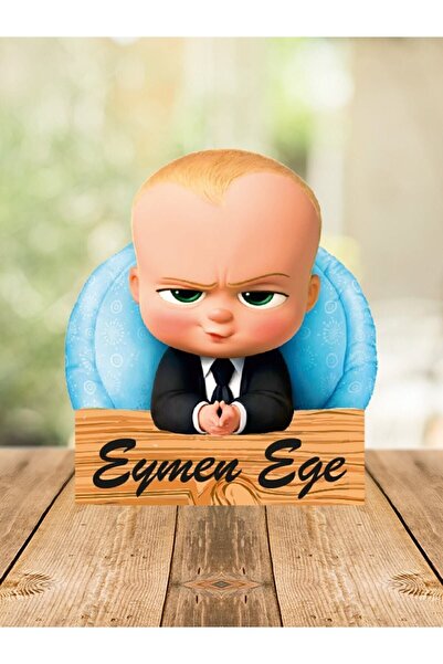 Genel Markalar Bebek Çocuk Özel Gün Doğum Günü Ahşap Magnet Patron Bebek 20 ADET