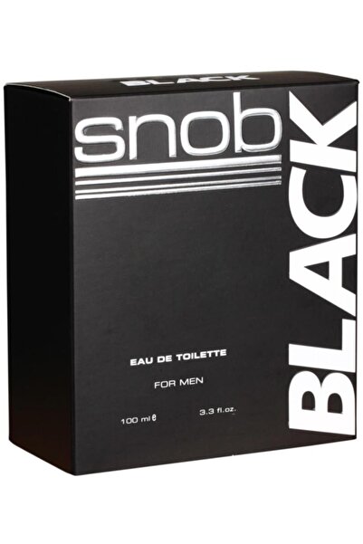 Snob Black Edt Erkek 100 ml