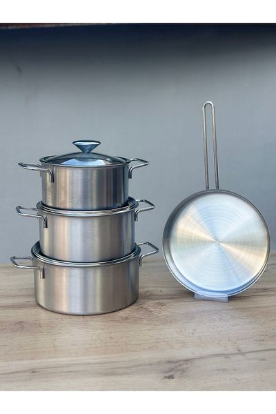 HediyeKöşkü Gift Pavilion 7-piece Heating Pot Set