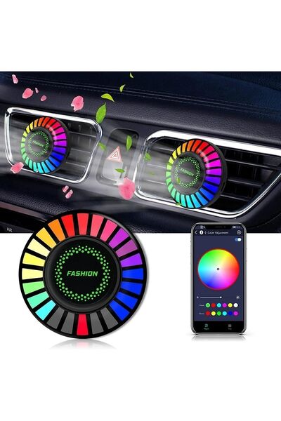 Genel Markalar Araç Içi Rgb Sese Duyarlı Ekolayzer Led Işıklı Koku