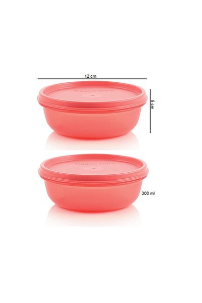 Tupperware Refrigerator Storage Container 2x300 Ml Candy Containers