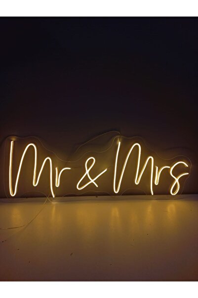 organizasyon outlet Mr & Mrs Neon Led Tabela