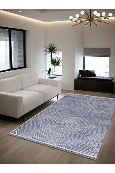 ALYONA Dekoratif Yumuşak Bukle Dokuma Çocuk Salon Mutfak Koridor Yatak Odası Salon Halısı