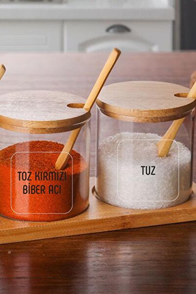 EGESTA 216 Adet Şeffaf Kare-yıkanabilir Baharat-bakliyat-kuruyemiş-bitki-çay-...