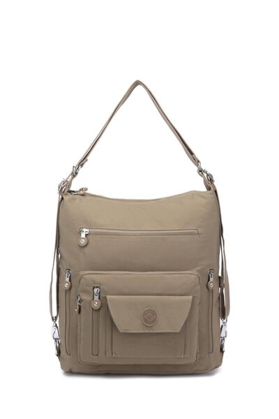 SMART BAGS Açık Kahverengi Kadın Omuz Ve Sırt Çantası