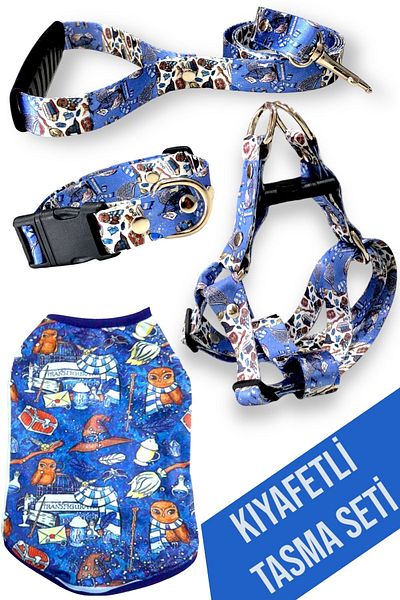 z zizuph Clothed Dog Collar Set
