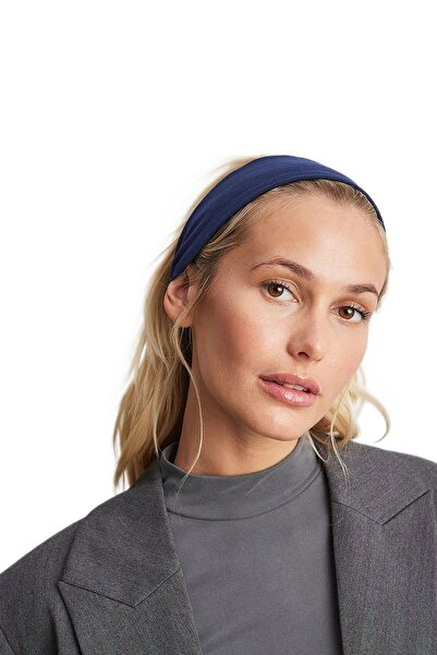 Salvia Dione Σετ 2 Συνδυασμένες Μπαντάνες Μαλλιών για Γυναίκες και Άντρες - Σετ Μπαντάνα Pink & Indigo Melange για Yoga Pilates Athlete