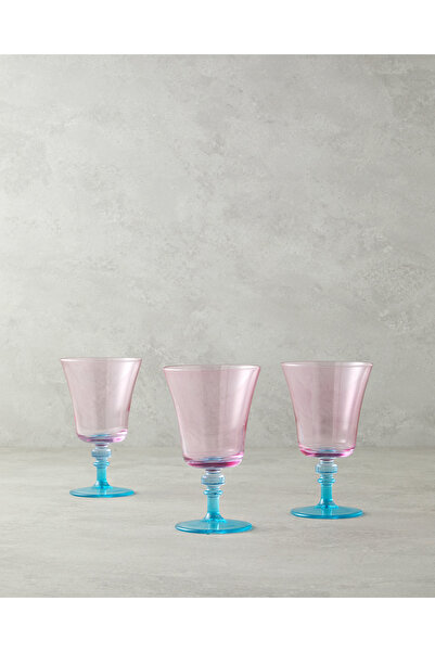 English Home Berry Cam 3'lü Cup 280 ml Mavi - Pembe