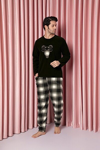 Sude HOMEWEAR Чоловічий комплект піжами з флісу