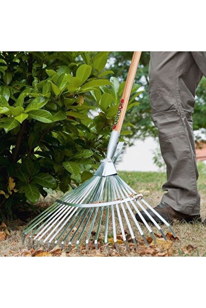 Toptancı Amca Bahçe Tırmığı Ayarlı Tirmık 22 Diş Metal Tırmık Sağlam Tırmık-sapsız