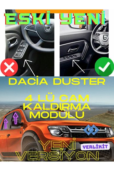 Yerlikit Duster 4 Glass Module New Version (NOT BUY THAN READ DESCRIPTIONS)