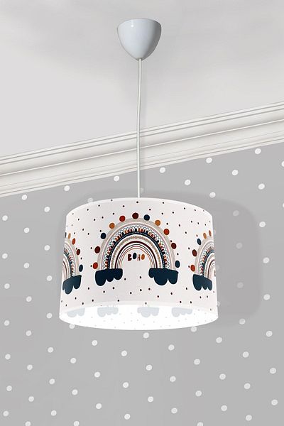 Bebişim Halı My Baby Bi128 Rainbow Children's Room Pendant Chandelier