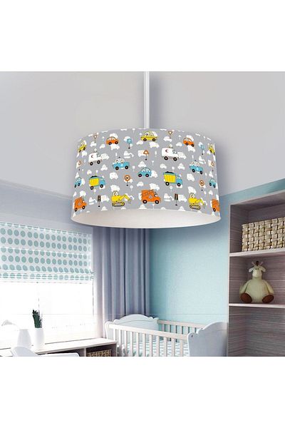Bebişim Halı Patterned Car Pendant Chandelier
