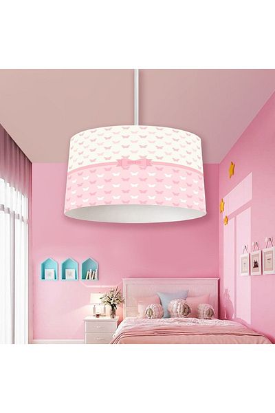 Bebişim Halı Bha2129 Model Children's Room - Butterfly Patterned Pendant Chandelier