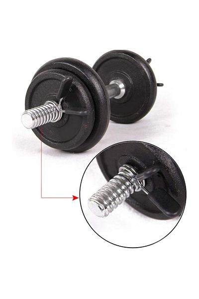 Helix Spring Barbell Clamp