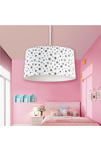 Bebişim Halı Bha2084 Model Children's Room - Starry Pendant Chandelier