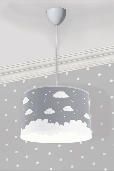 Bebişim Halı Cute Cloud Children's Room Pendant Chandelier