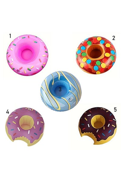 Generic Brand Inflatable Pool Toy and Cup Holder, Colorful and Fun Summer Pleasure!