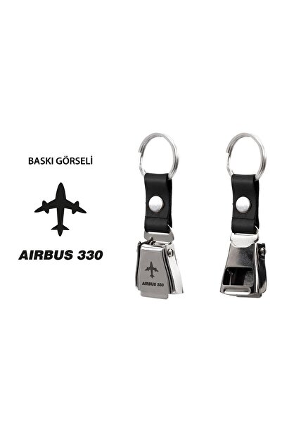 zekupp Uçak Emniyet Kemeri Anahtarlık Ve Şişe Açacağı Özelliği