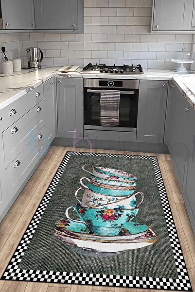 CAPRİCE HALI Fincanlı Mutfak Halısı