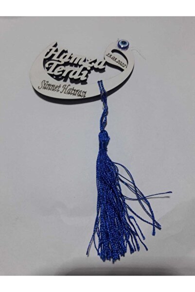 GÜVEN Ahşap Vav Sünnet Hatırası Magnet 24 Adet