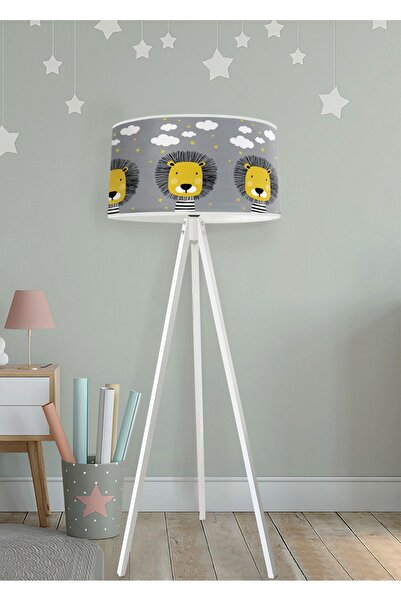 Bebişim Halı Bi174 Sevimli Aslan Çocuk Odası Lambader